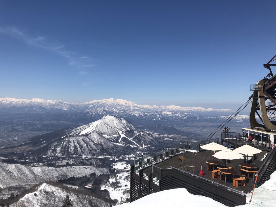景色の綺麗なスキー場