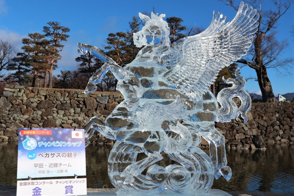 全国氷彫コンクール2019年金賞作品
